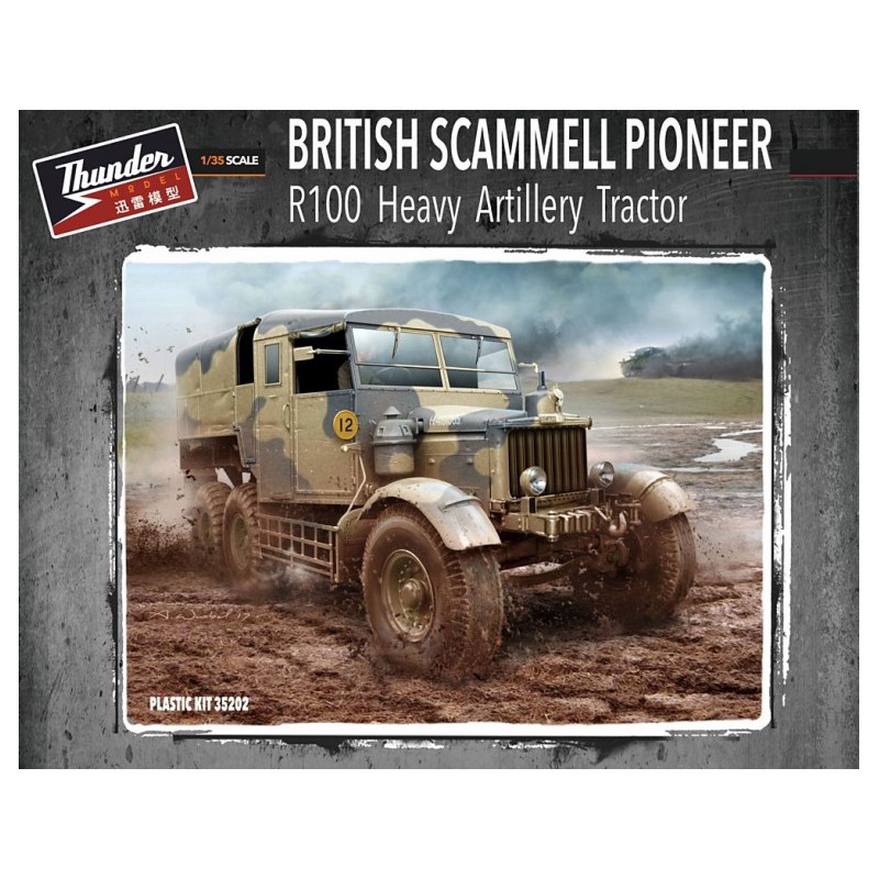 Scammell Pioneer R100 Heavy Artillery Tractor  -  Thunder Model (1/35)