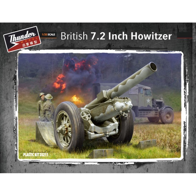 BL 7.2 inch Howitzer Mk.I British Artillery  -  Thunder Model (1/35)