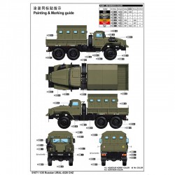 URAL-4320 CHZ Russian 6x6 Truck  -  Trumpeter (1/35)