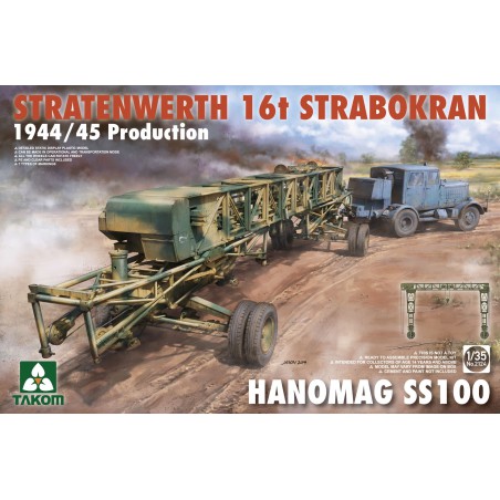 Stratenwerth 16t Strabokran + Hanomag SS100  -  Takom (1/35)