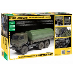 KamAZ K-5350 "Mustang" Russian 3 Axle Truck  -  Zvezda (1/35)