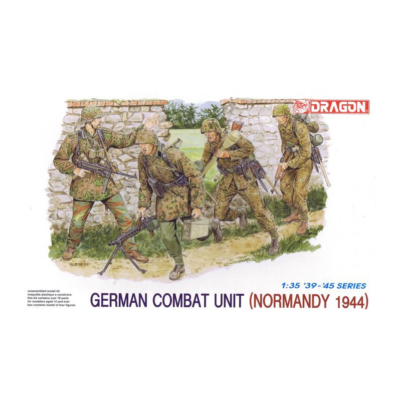 German Combat Unit (Normandy 1944)  -  Dragon (1/35)