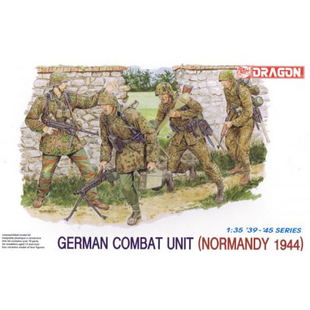 German Combat Unit (Normandy 1944)  -  Dragon (1/35)