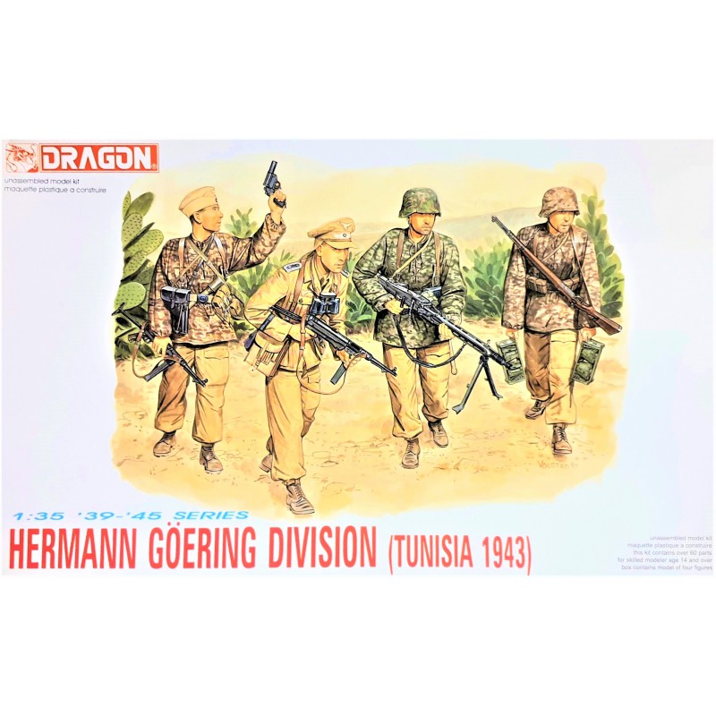 Herman Göering Division (Tunisia 1943)  -  Dragon (1/35)