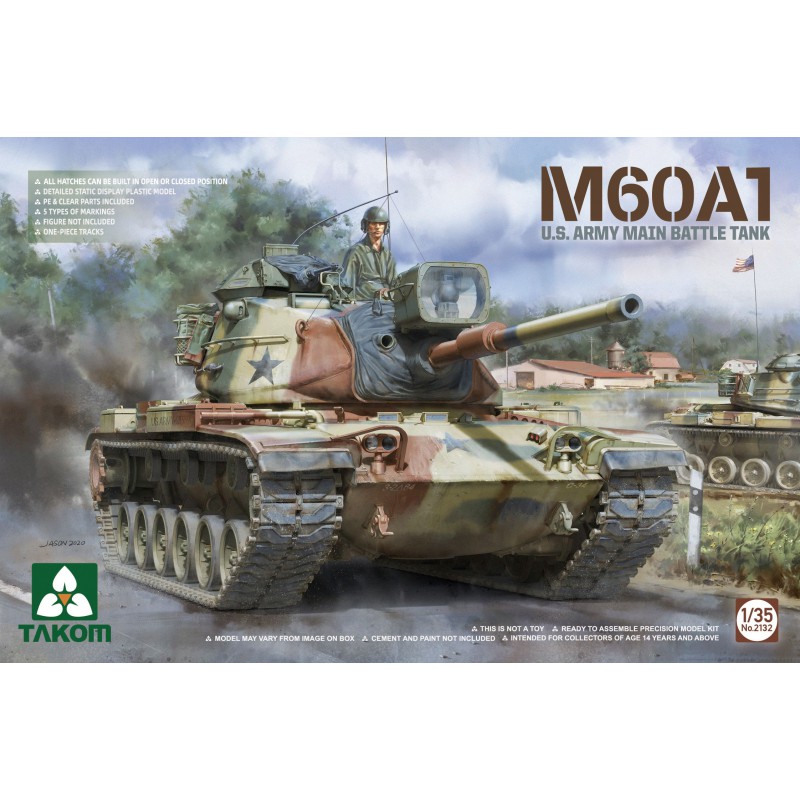 M60A1 U.S. Army Main Battle Tank  -  Takom (1/35)