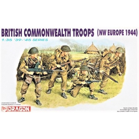 British Commonwealth Troops (NW Europe 1944)  -  Dragon (1/35)