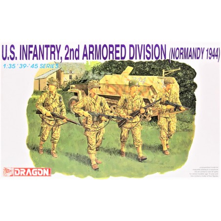 U.S. Infantry 2nd Armored Division (Normandy 1944)  -  Dragon (1/35)