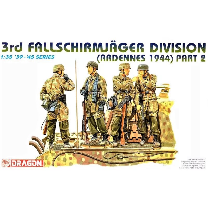 3rd Fallschirmjäger Division (Ardennes 1944) Part II -  Dragon (1/35)