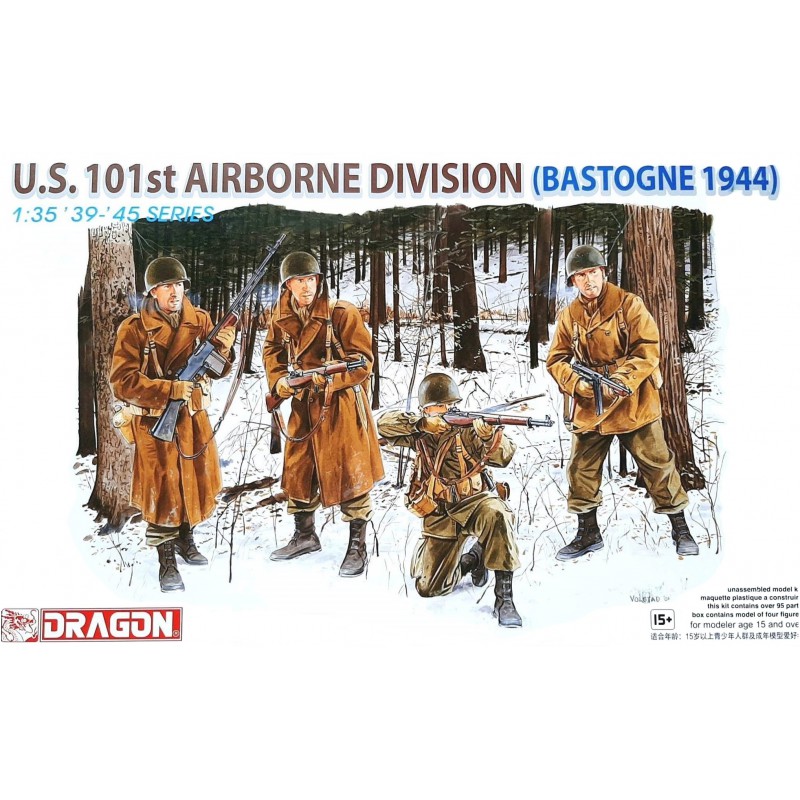 U.S. 101st Airborn Division (Bastogne 1944)  -  Dragon (1/35)