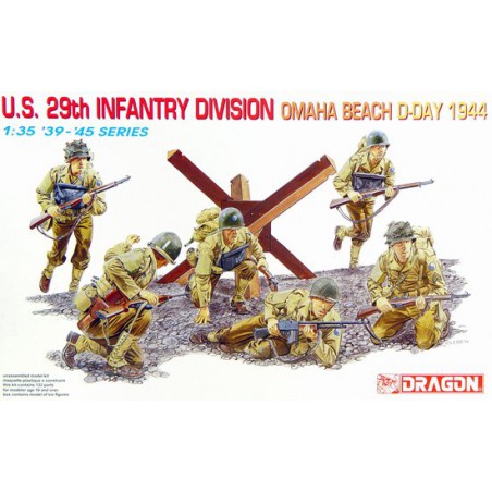 U.S. 29th Infantry Division (Omaha Beach D-Day 1944)  -  Dragon (1/35)