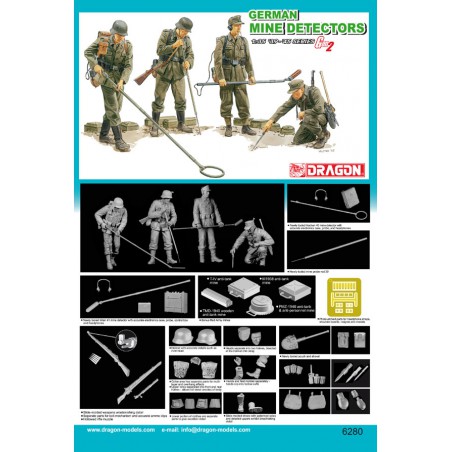 German Mine Detectors  -  Dragon (1/35)