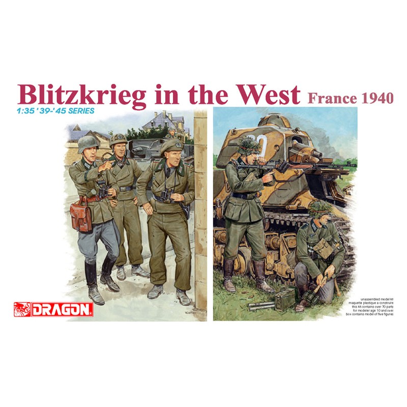 Blitzkrieg in the West (France 1940)  -  Dragon (1/35)