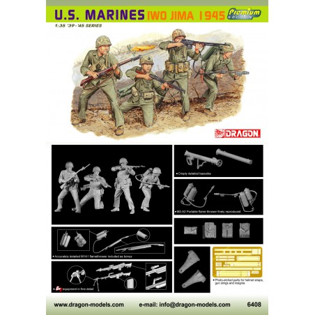 U.S. Marines (Iwo Jima 1945)  -  Dragon (1/35)