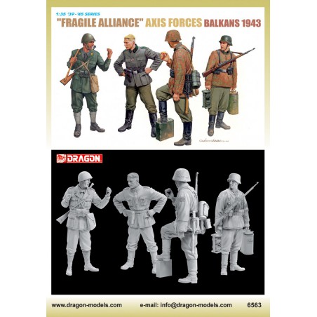 "Fragile Alliance" Axis Forces (Balkans 1943)  -  Dragon (1/35)