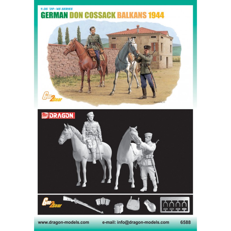 German Don Cossack (Balkans 1944)  -  Dragon (1/35)