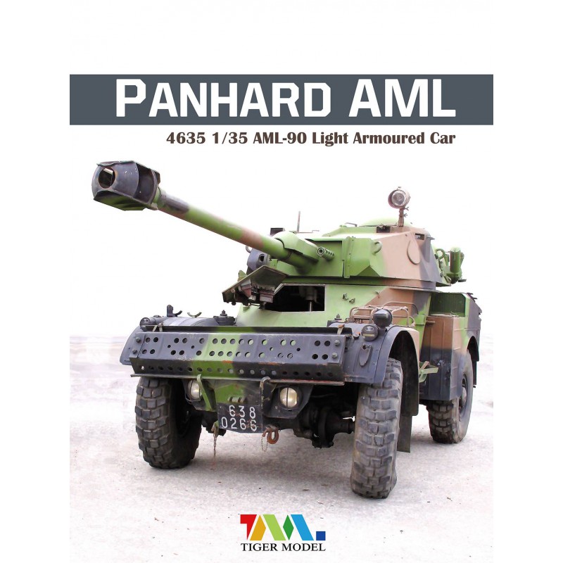 Panhard AML-90 French Army Light Armoured Car  -  Tiger Model (1/35)
