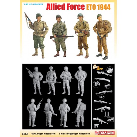 Allied Force ETO 1944  -  Dragon (1/35)