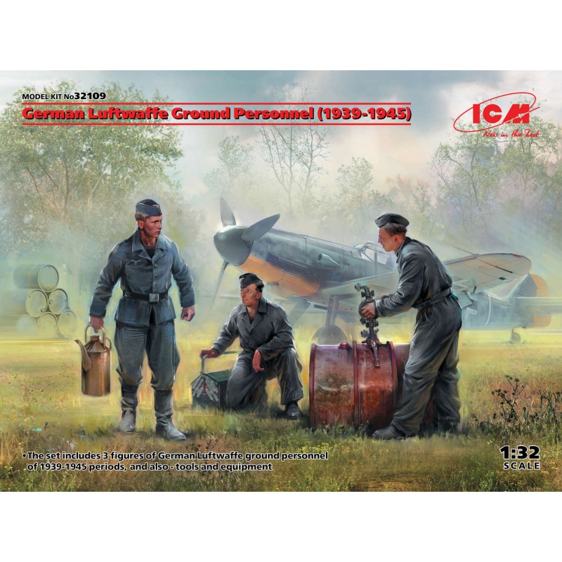 German Luftwaffe Ground Personnel (1939-1945)  -  ICM (1/32)