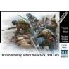 British Infantry Before the Attack (WWI era)  -  Master Box (1/35)