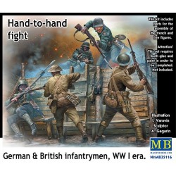 German & British Infantry...