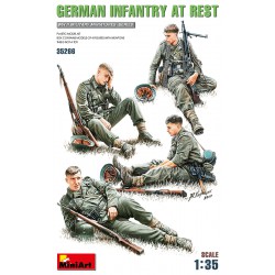 German Infantry at Rest WWII  -  MiniArt (1/35)