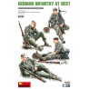 German Infantry at Rest WWII  -  MiniArt (1/35)