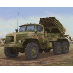 Ural-375 + BM-21 Grad (late version)  -  Trumpeter (1/35)