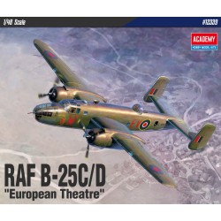 North American B-25C/D RAF "European Theatre"  -  Academy (1/48)