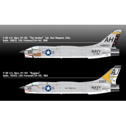 Vought F-8E Crusader USN (VF-162) "The Hunters"  -  Academy (1/72)