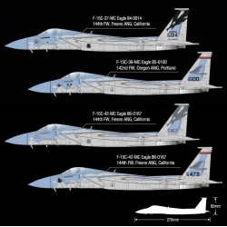 McDonnel Douglas F-15C Eagle MSIP II "California ANG 144th FW"  -  Academy (1/72)