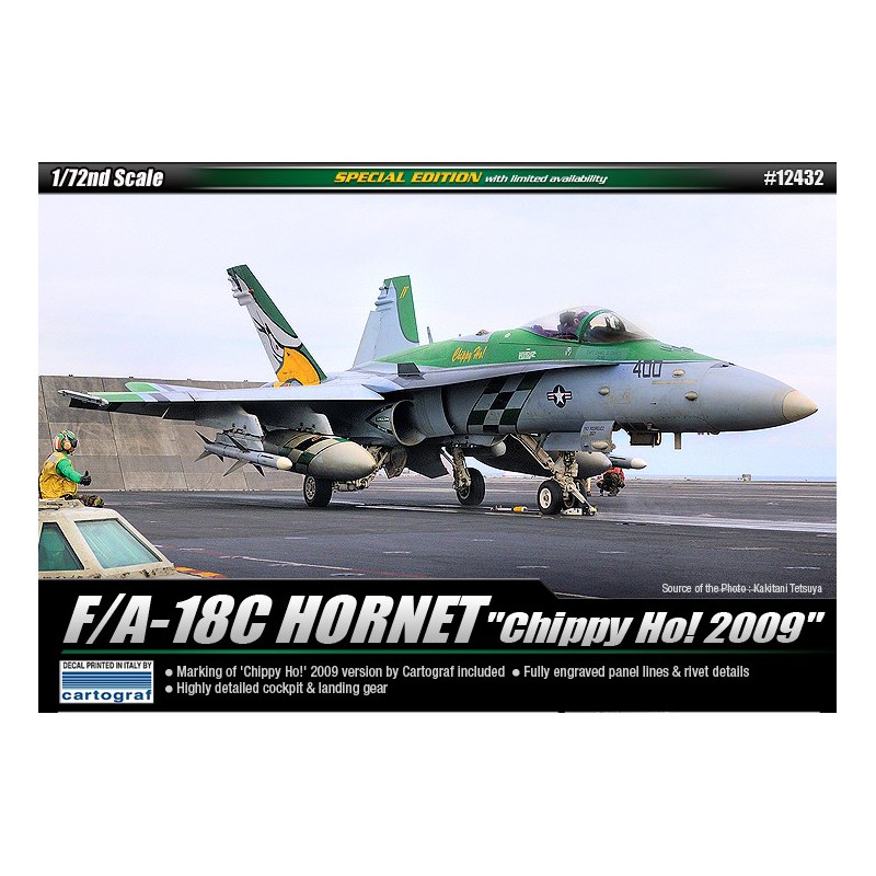 McDonnel Douglas F/A-18C Hornet "Chippy Ho! 2009"  -  Academy (1/72)