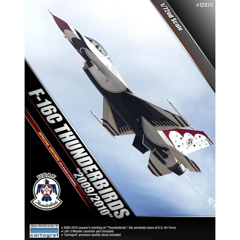 General Dynamics F-16C Thunderbirds "2009-2010"  -  Academy (1/72)