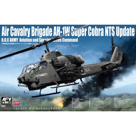Bell AH-1W Super Cobra NTS Update R.O.C. Army  -  AFV Club (1/35)