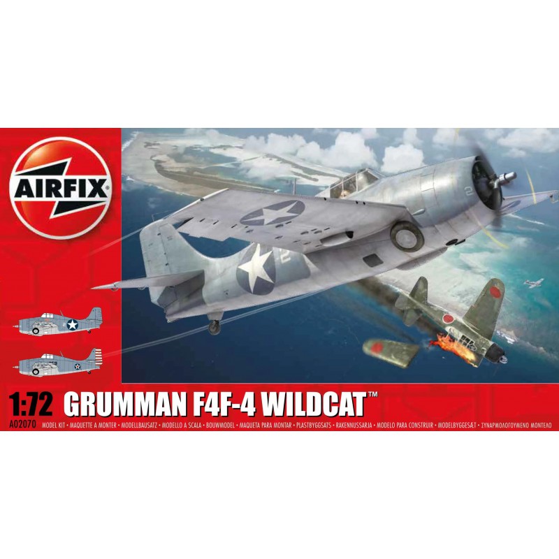 Grumman F4F-4 Wildcat  -  Airfix (1/72)