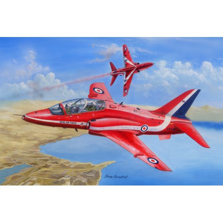 BAe Hawk T.1/1A RAF Red Arrows  -  Hobby Boss (1/48)