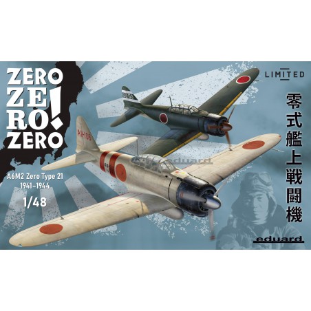 Mitsubishi A6M2 Zero Type 21 (1941-1944) (Dual Combo) -  Eduard (1/48)