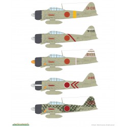 Mitsubishi A6M2 Zero Type 21 (1941-1944) (Dual Combo) -  Eduard (1/48)