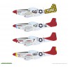 North American P-51D Mustang "Red Tails & Co." (Dual Combo)  -  Eduard (1/48)