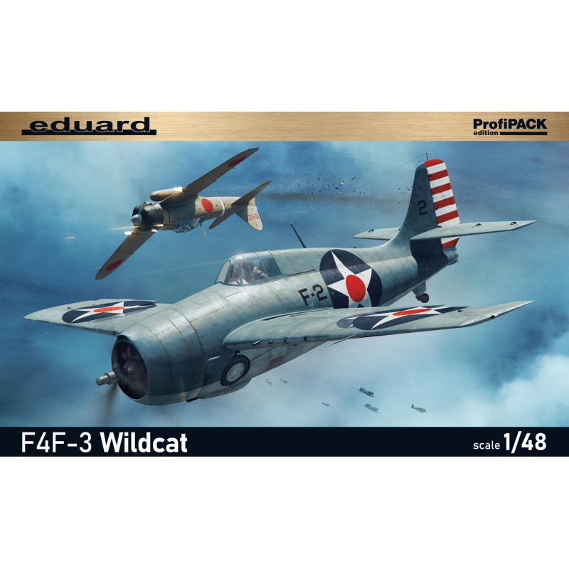 Grumman F4F-3 Wildcat (ProfiPack)  -  Eduard (1/48)