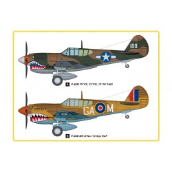 Curtiss P-40 Kitty Hawk  -  Hobby Boss (1/48)