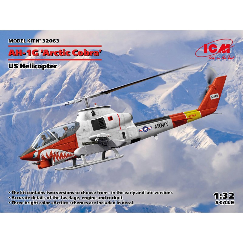 Bell AH-1G Cobra "Arctic Cobra"  -  ICM (1/32)