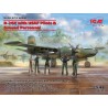 Douglas B-26K with USAF Pilots & Ground Personnel  -  ICM (1/48)