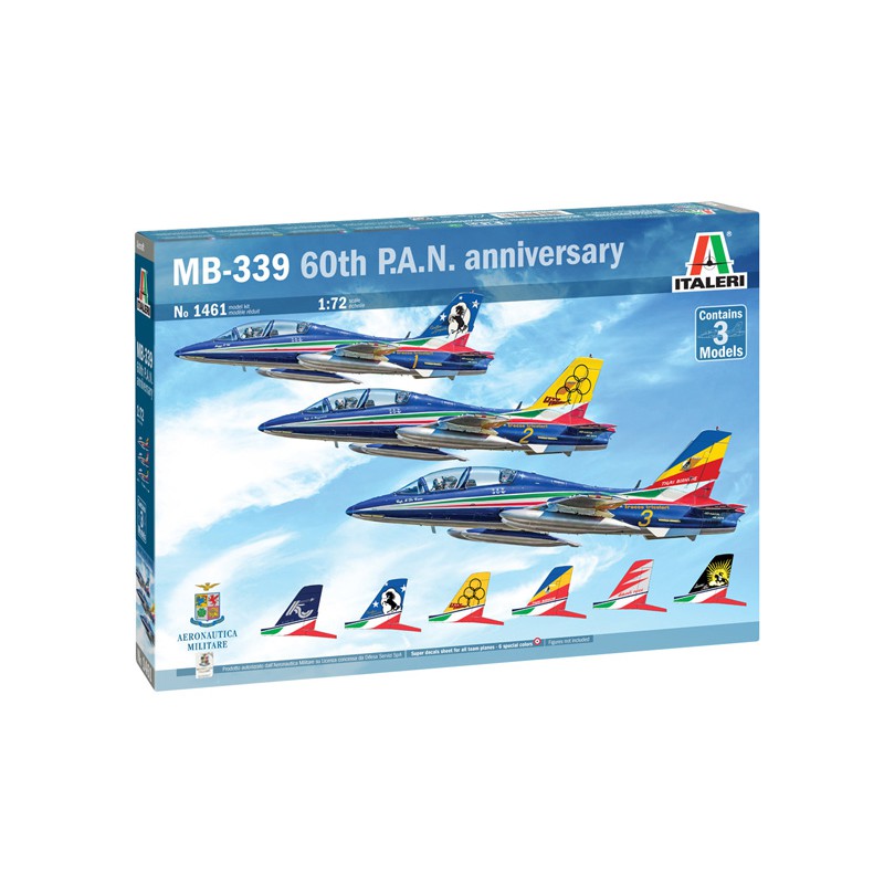 Aermacchi MB-339 60th P.A.N. Anniversary  -  Italeri (1/72)