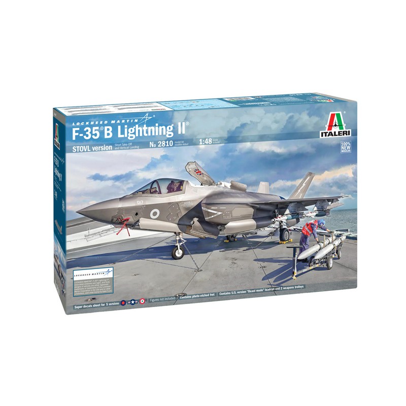 Lockheed-Martin F-35 B Lightning II STOVL Version  -  Italeri (1/48)