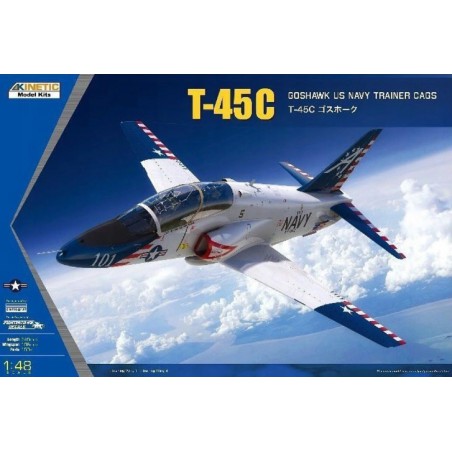 McDonnell Douglas T-45C Goshawk U.S. Navy Trainer CAGS  -  Kinetic (1/48)