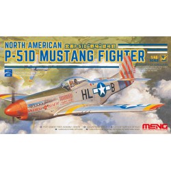 North American P-51D Mustang  -  Meng (1/48)