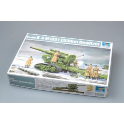 B-4 203mm M1931 Soviet Howitzer  -  Trumpeter (1/35)