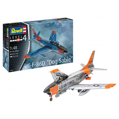 North American F-86D Sabre "Dog Sabre"  -  Revell (1/48)