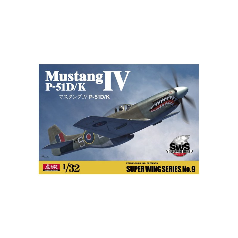 North American P-51D/K Mustang IV  -  Zoukei-Mura (1/32)