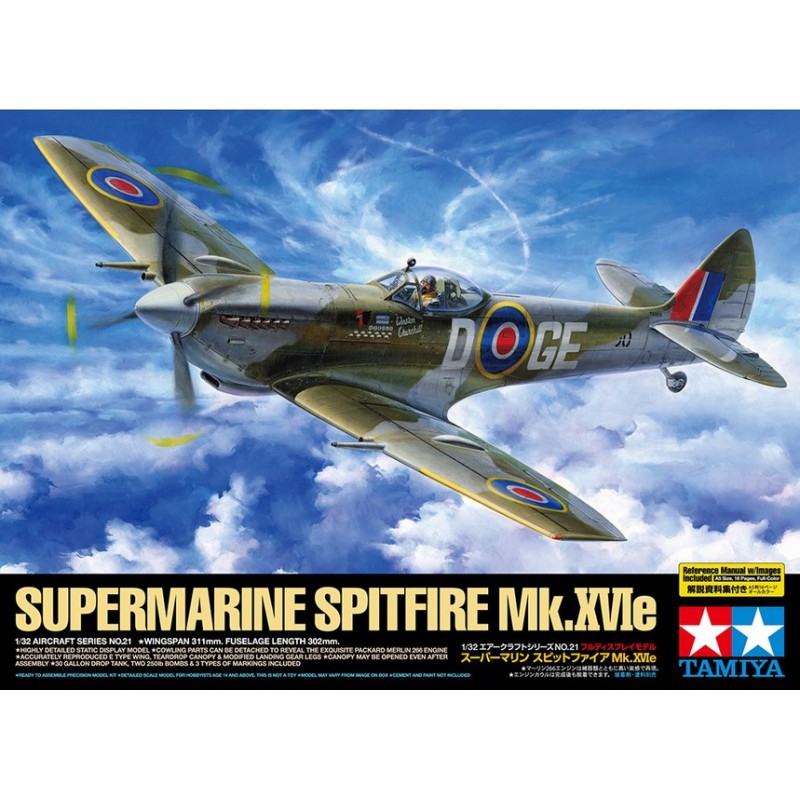 Supermarine Spitfire Mk.XVIe  -  Tamiya (1/32)